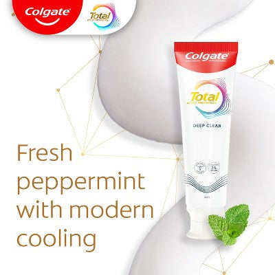 Colgate Total Active Prevention Deep Clean Whitening Toothpaste - Mint - 5.1oz