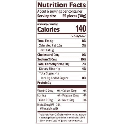 Goldfish Original Crackers Snack Crackers Bag - 6.6oz