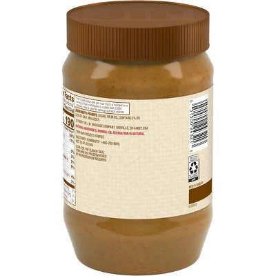 Jif Natural Creamy Peanut Butter Spread - 40oz