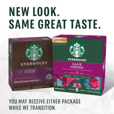 Starbucks by Nespresso Vertuo Line Caff Verona