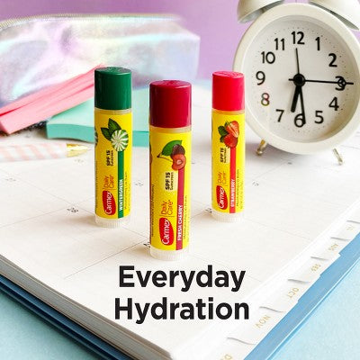 Carmex Daily Care Lip Balm Moisturizing Assorted Stick - SPF 15 - 4pk/0.60oz
