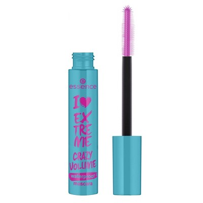 ESSENCE I Love Extreme Crazy Volume Waterproof Mascara - 0.41 fl oz: Vegan, Paraben-Free & Fragrance-Free Makeup