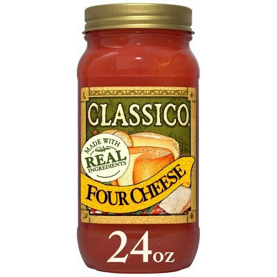 Classico Four Cheese Pasta Sauce 24oz