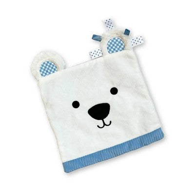Make Believe Ideas Snuggables Polar Bear Crinkle Blankie