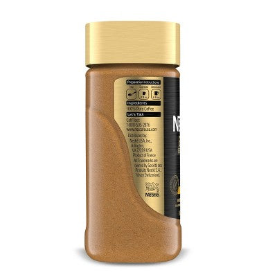 Nescafe Gold Blonde Espresso Roast Instant Coffee - 3.5oz: Arabica Beans, Limited Ingredients
