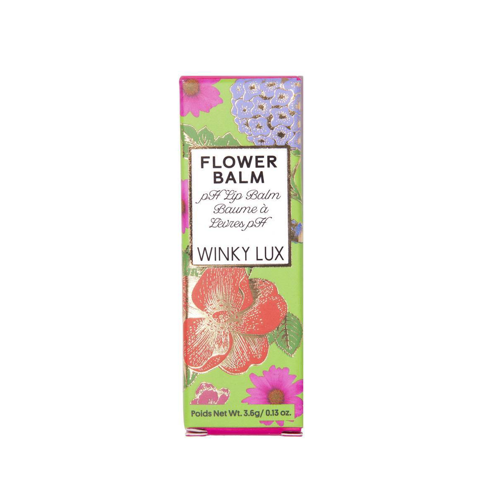 Winky Lux Flower Balm Lip Stain, Pink - 0.13oz