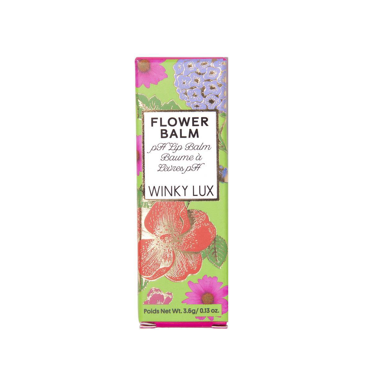 Winky Lux Flower Balm Lippenfärbemittel, Pink - 0.13oz