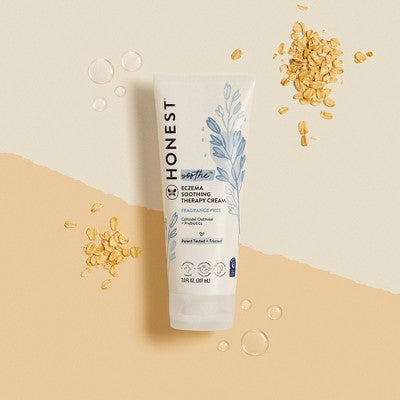 The Honest Company Soothe Fragrance Free Eczema Relief Cream  - 7 fl oz