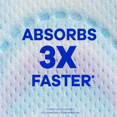 Always Ultra Thin Overnight Pads