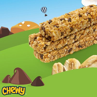 Quaker Chewy Chocolate Chip Granola Bars - 6.7oz/8ct: No Artificial Preservatives, No High Fructose Corn Syrup