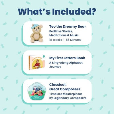 Storypod Letters & Calm Learning Set: Emotional Development Electronic Storybooks