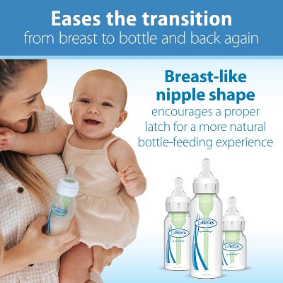 Dr. Brown's Level 3 Narrow Baby Bottle Silicone Nipples 6m+