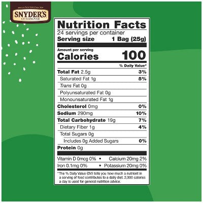 Snyder's of Hanover Gluten Free Pretzel Sticks