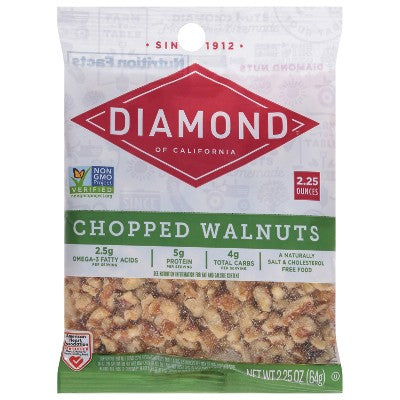 Diamond Walnuts Chopped - 2.25oz