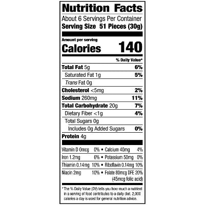 Goldfish Flavor Blasted Xtra Cheddar Cheese Crackers Bag - 6.6oz: No High Fructose Corn Syrup, Oven Baked