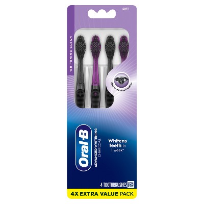 Oral-B Charcoal Soft Whitening Therapy Manual Toothbrush