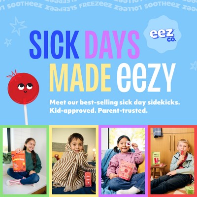 Lolleez by EEZ Co. Organic Throat Soothing Pops - Watermelon, Strawberry & Orange Mango - 15ct: Gluten-Free, Pectin