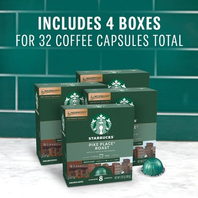 Starbucks by Nespresso Vertuo Line Pike Place Roast
