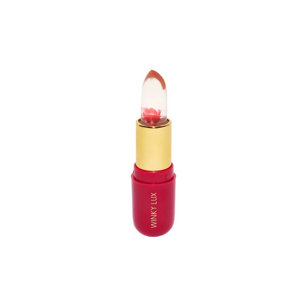 Winky Lux Flower Balm Lip Stain, Pink - 0.13oz