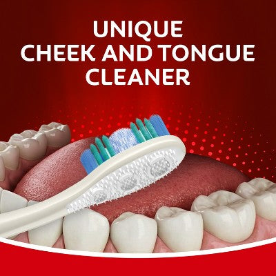Colgate 360 Optic White Whitening Toothbrush - Soft - 4ct