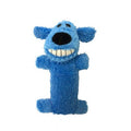 Multipet 6" Loofa The Original Interactive Plush Dog Toy - Blue