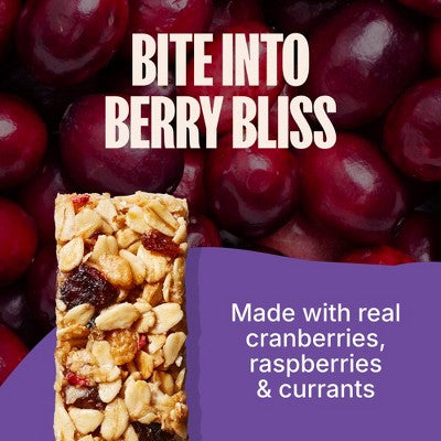MadeGood Mixed Berry Granola Bars - 5.1oz/6pk: Organic, Vegan