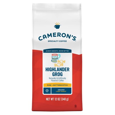 Cameron's Coffee Highlander Grog Light Roast Ground Coffee