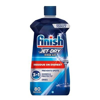 Finish Jet-Dry Rinse Aid Dishwasher Rinse & Drying Agent