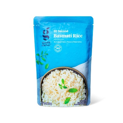 90 Second Basmati Rice Microwavable Pouch - 8.5oz - Good & Gather™