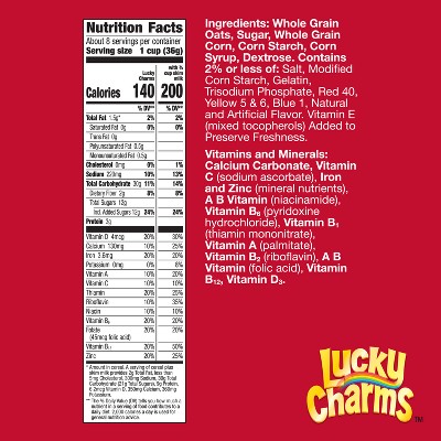 General Mills Lucky Charms Cereal