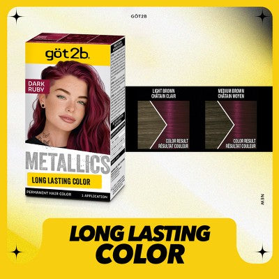 Got2B Color Metallic Permanent Hair Color