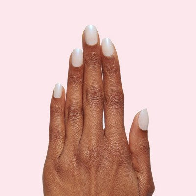 Olive & June Press On Nails - Oval Medium - Pink Goldfish - 42ct