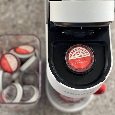 Peace Coffee Birchwood Medium Roast Coffee Pods - 12ct: Compatible With Keurig
