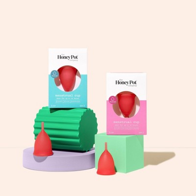 The Honey Pot Company, Menstrual Cup - Size 2 for Medium-Heavy Flow - 1ct
