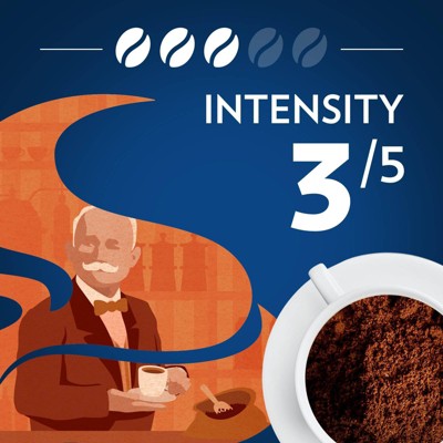 Lavazza Perfetto Medium Roast Ground Coffee - 12oz: Arabica Beans, Italian Variety, Caramel Flavor