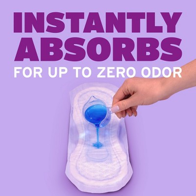 Poise Incontinence Pads for Women - Ultra Absorbency - 7 Drop - Long - 39ct