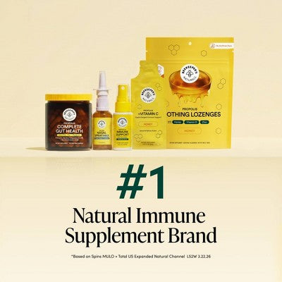 Beekeeper's Naturals Daily Propolis Immune Support Spray - 1 fl oz: Drug-Free, Contains Honey, No Artificial Sweeteners