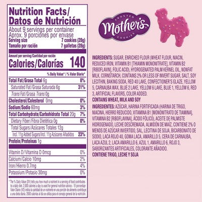 Mother's Circus Animal Cookies - 9oz