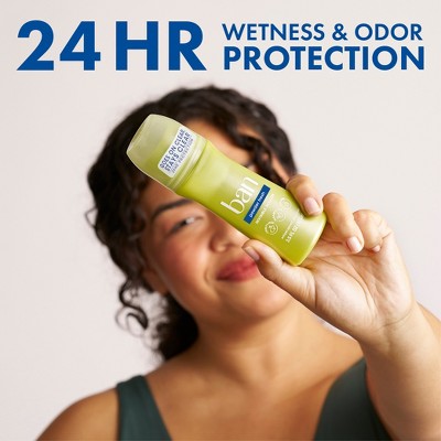 Ban Powder Fresh Invisible Women's Roll On Antiperspirant Deodorant - Powder Fresh - 3.5 fl oz​