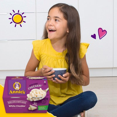 Annie's White Cheddar Microwavable Mac & Cheese Cup