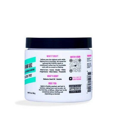 The Doux Big Poppa Curl Defining Gel - 16 oz