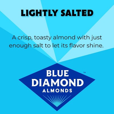 Blue Diamond Almonds Lightly Salted - 12oz: Vegan, Low Sodium