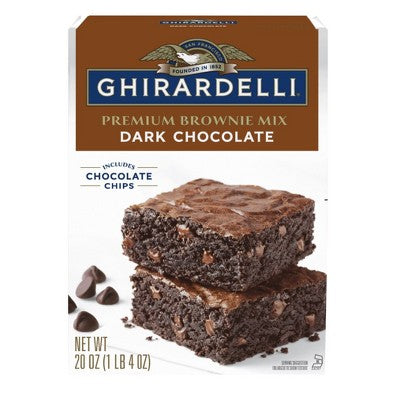 Ghirardelli Dark Chocolate Brownie Mix - 20oz