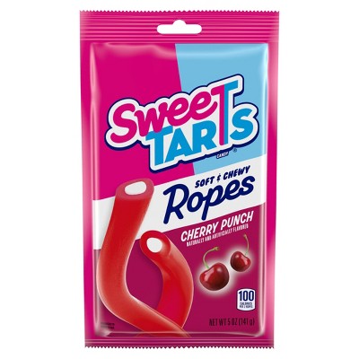 SweeTARTS Ropes Cherry Punch Peg Candy - 5oz