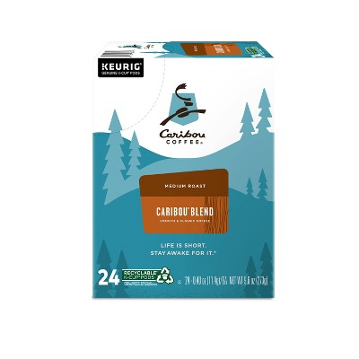 Caribou Coffee Caribou Blend Keurig K-Cup Coffee Pods - Medium Roast - 24ct