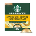 Starbucks by Nespresso Vertuo Capsules Blonde Espresso Light Roast Coffee Pods - 10ct