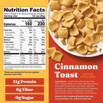 Catalina Crunch Keto Breakfast Cereal