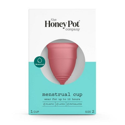 The Honey Pot Company, Menstrual Cup - Size 2 for Medium-Heavy Flow - 1ct