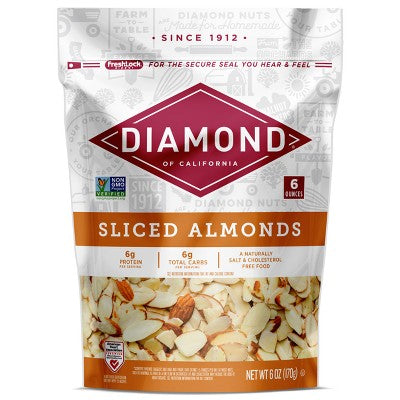 Diamond of California Sliced Almonds - 6oz