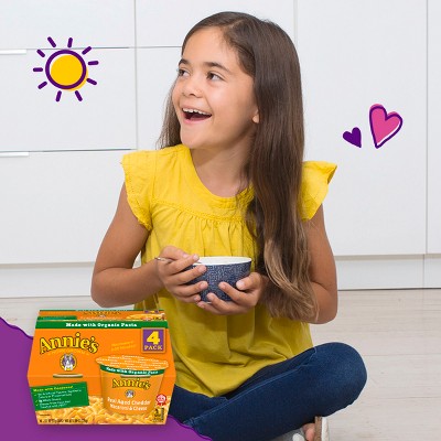 Annie's Real Aged Cheddar Mac & Cheese Microwavable Cups